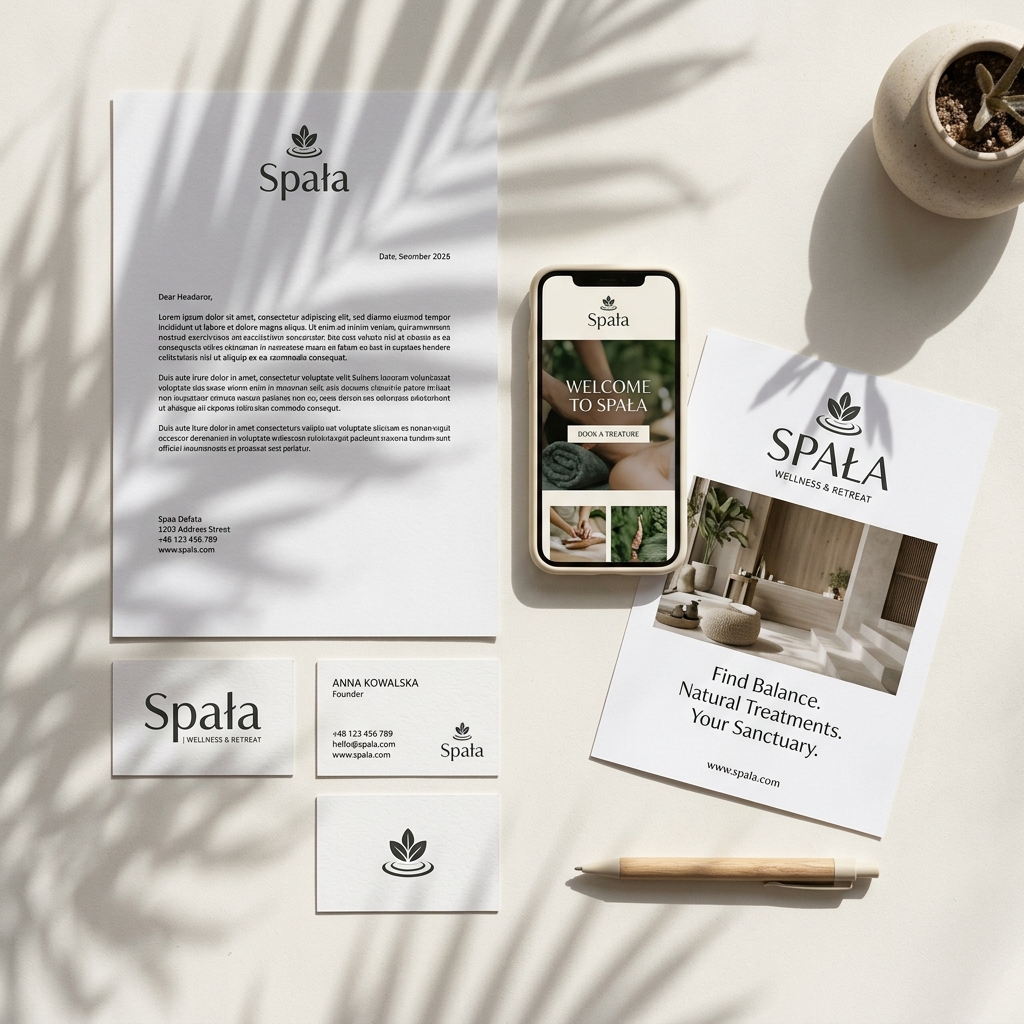 Spała Branding & Visual Identity
